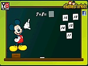 Mickey Mouse math game jtk